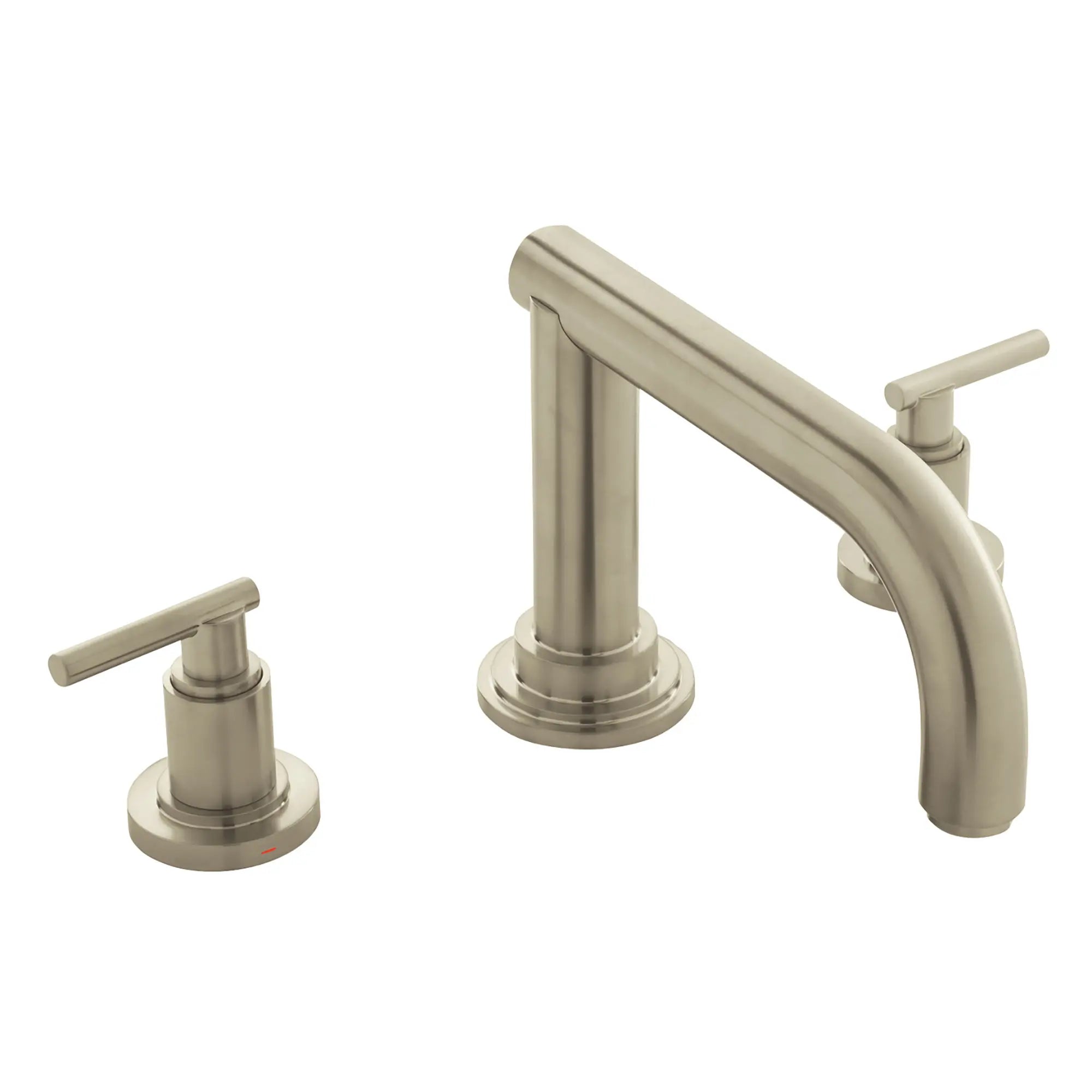 3-Hole 2-Handle Deck Mount Roman Tub Faucet // BRUSHED NICKEL INFINITYFINISH // 164633_25048EN0-Atrio-Roman-Tub-Filler-in-Brushed-Nickel-Silo-2_0_CDNwebp.webp