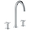 [20069003] 8-inch Widespread 2-Handle M-Size Bathroom Faucet 1.2 GPM - GROHE StarLight Chrome