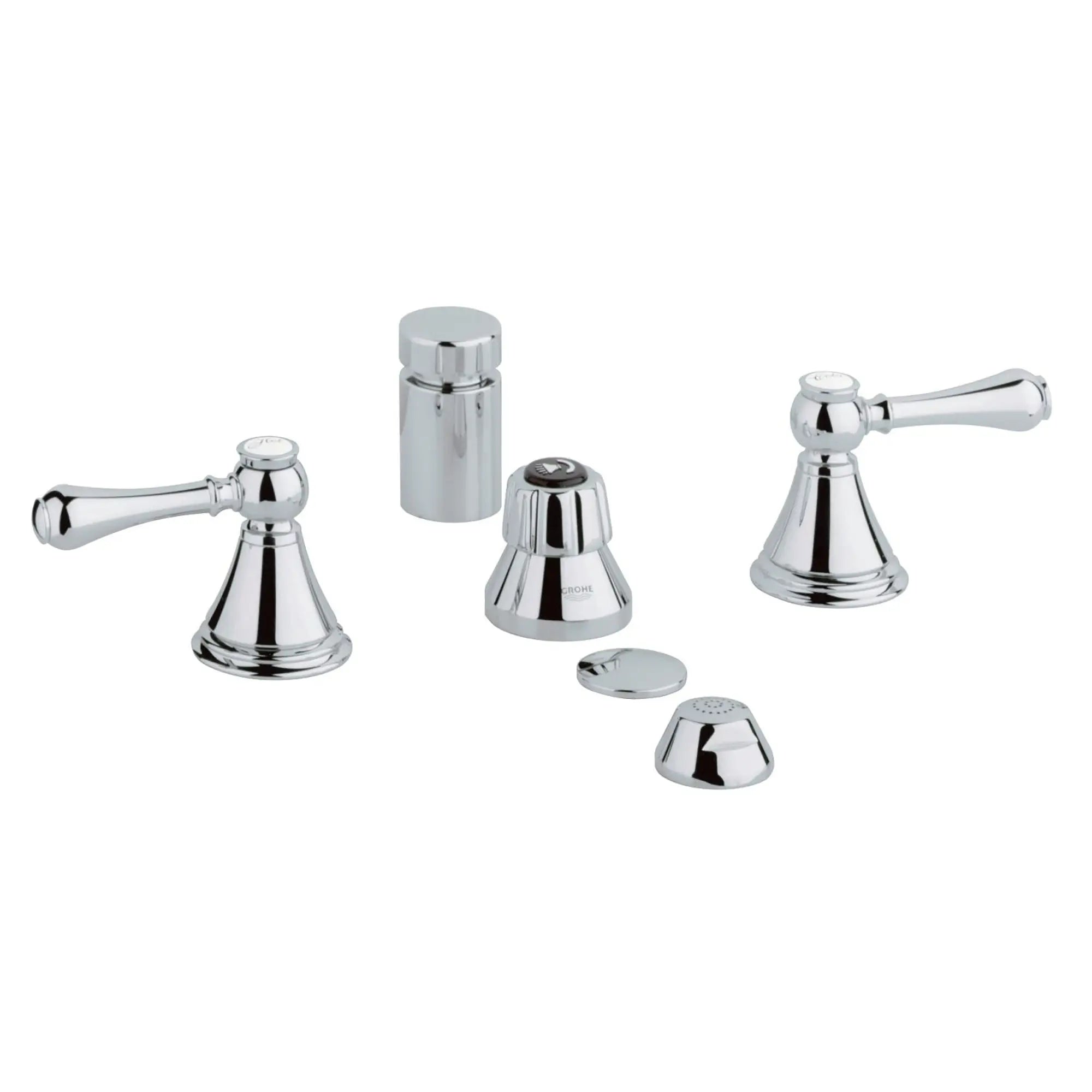 2-Handle Wideset Bidet Faucet // GROHE STARLIGHT CHROME // 164662_24019000-Geneva-2-Handle-Wideset-Bidet-Faucet-in-Chrome-Silo-3_0_CDNwebp.webp