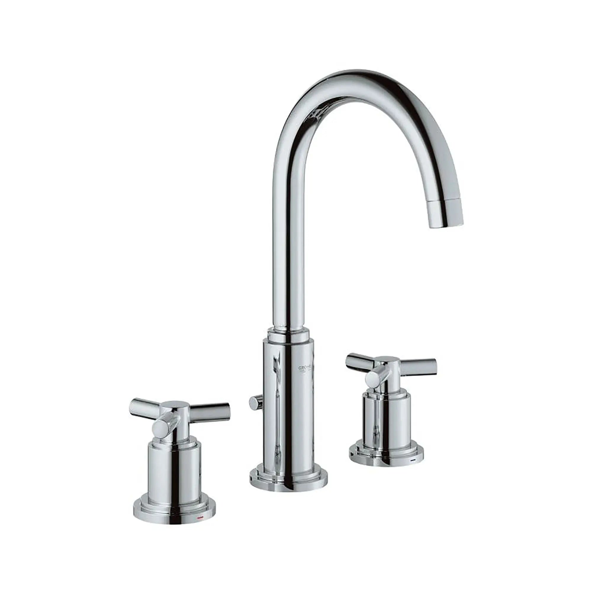 8 in. Widespread 2-Handle High Spout Bathroom Faucet - 1.5 GPM // BRUSHED NICKEL INFINITYFINISH // 164681_Atrio-8-in-Widespread-2-Handle-High-Spout-Bathroom-Faucet-15-GPM-in-Brushed-Nickel-Silo-2_0_CDNwebp.webp