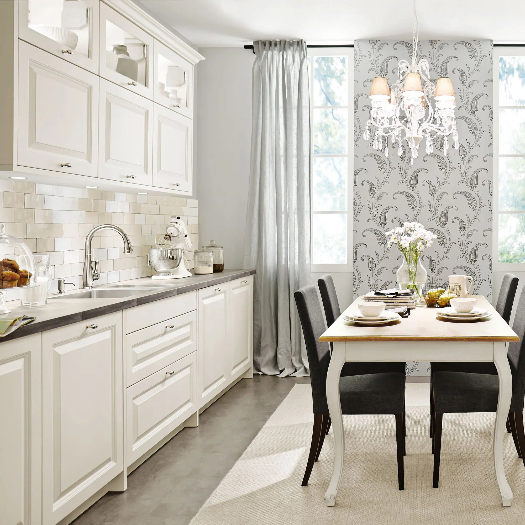 Single-Handle Pull Down Kitchen Faucet Dual Spray 1.75 GPM // SUPERSTEEL INFINITYFINISH // 164725_B-30213DC1_1_0_CDNwebp.webp