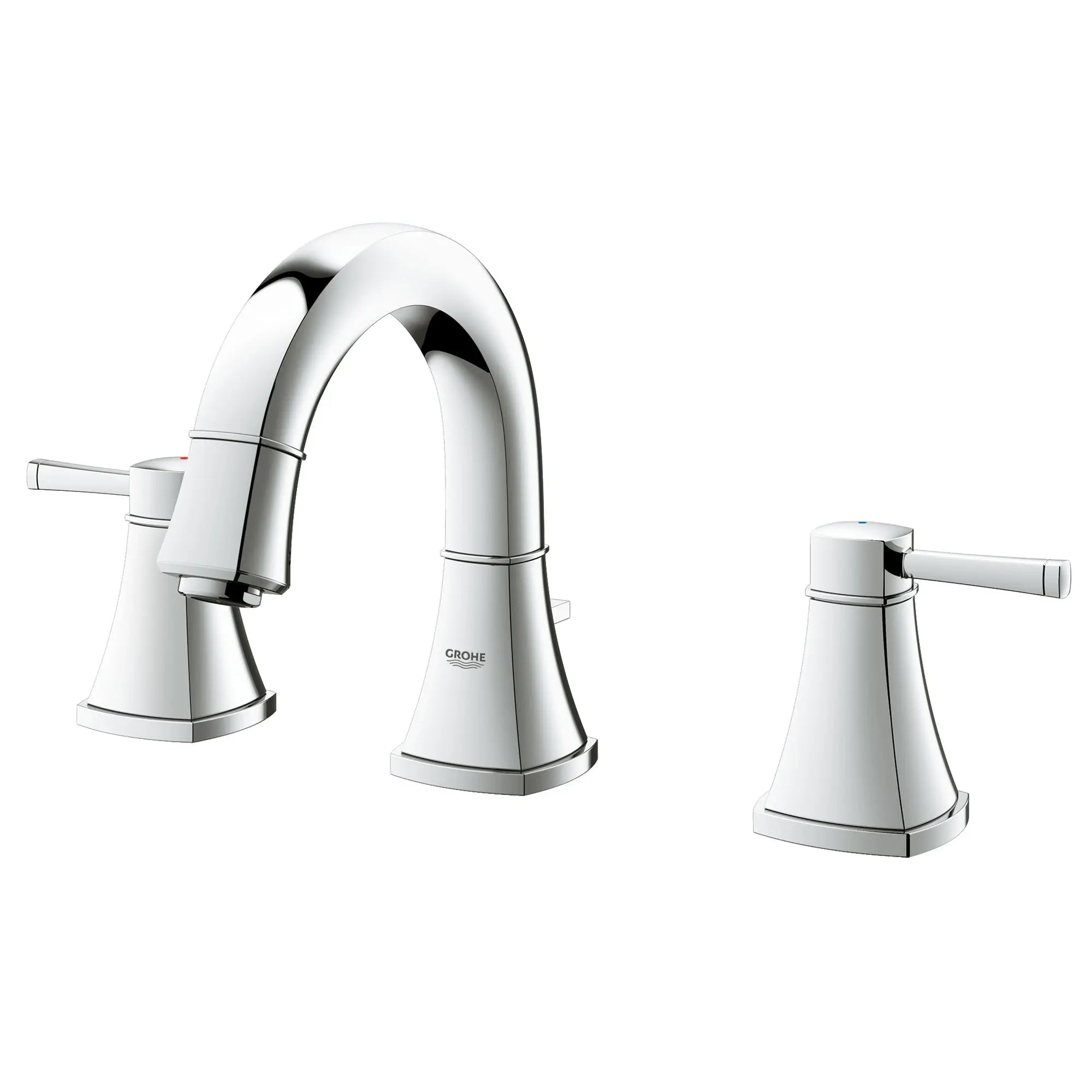8-inch Widespread 2-Handle S-Size Bathroom Faucet 1.2 GPM // GROHE STARLIGHT CHROME // 164737_20418000_1_0_CDNwebp.webp