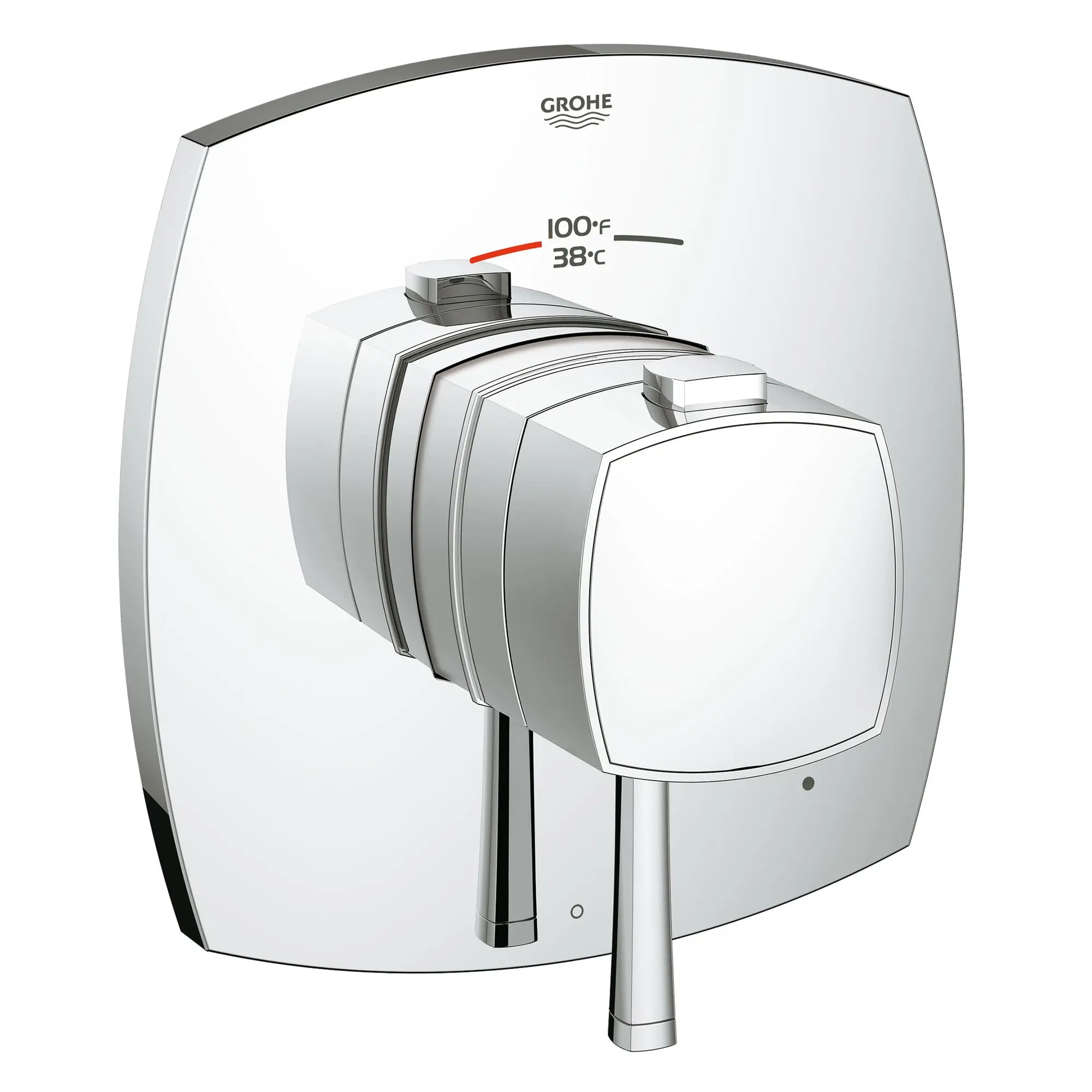 Single Function Thermostatic Valve Trim // GROHE STARLIGHT CHROME // 164791_19935000__1__0_CDNwebp.webp
