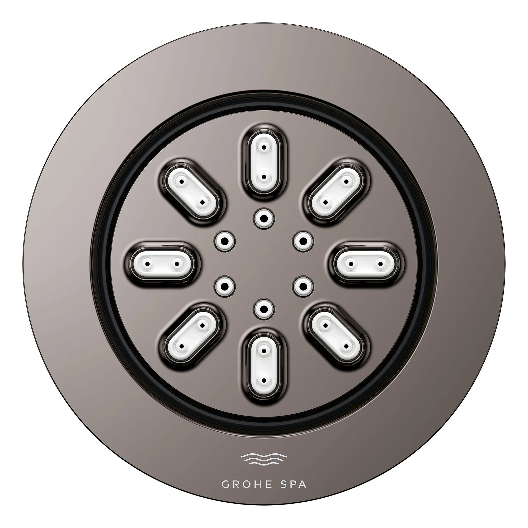 Rainshower Body Spray, Round - 2 Sprays, 0.9 GPM (3.4 L/min) // HARD GRAPHITE // 164836_Aqua_SiloFront_26844A00_0001_Feb2023_0_CDNwebp.webp