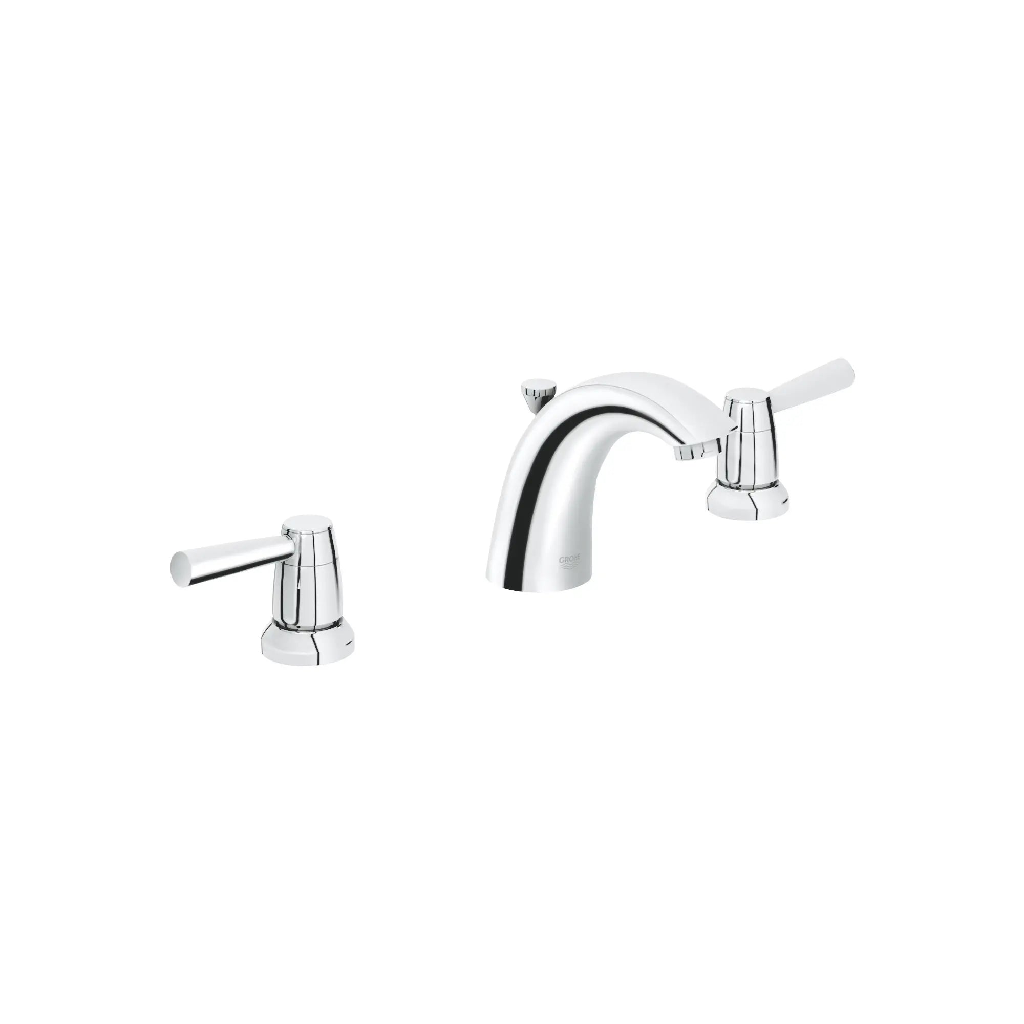 Lavatory 8 in. Widespread 2-Handle Bathroom Faucet - 1.5 GPM // GROHE STARLIGHT CHROME // 164892_20121001-Arden-Lavatory-Arden-8-in-Widespread-2-Handle-Bathroom-Faucet-15-GPM-in-Chrome-Silo-1_0_CDNwebp.webp