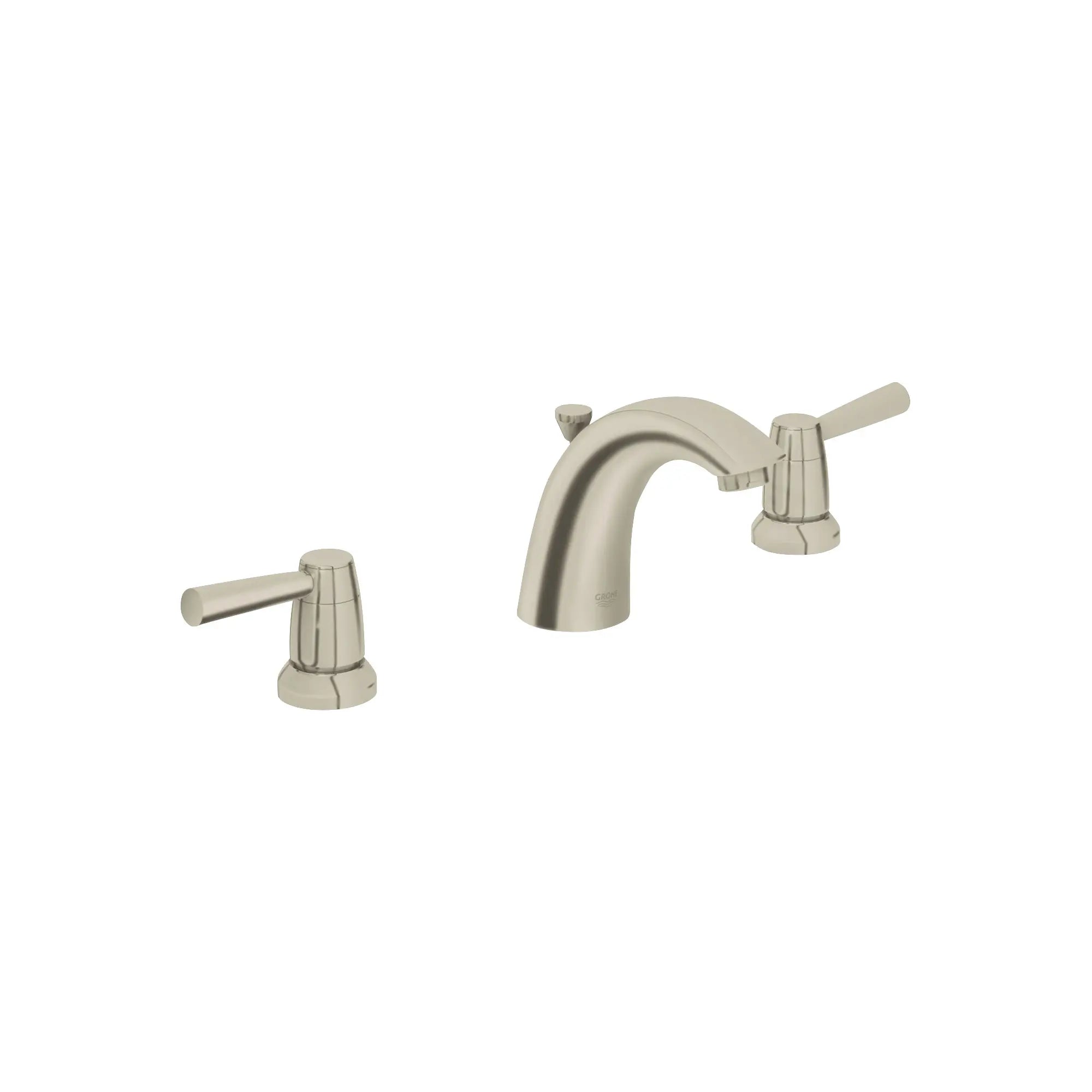 Lavatory 8 in. Widespread 2-Handle Bathroom Faucet - 1.5 GPM // BRUSHED NICKEL INFINITYFINISH // 164893_20121EN1-Arden-Lavatory-Arden-8-in-Widespread-2-Handle-Bathroom-Faucet-15-GPM-in-Brushed-Nickel-Silo-1_0_CDNwebp.webp