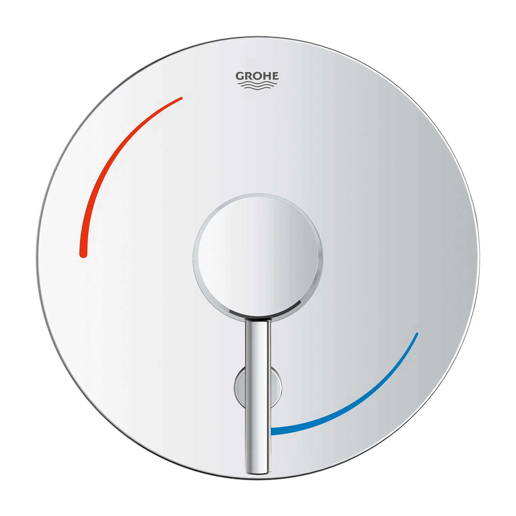 Pressure Balance Valve Trim with Diverter // GROHE STARLIGHT CHROME // 164905_29102001_1_0_CDNwebp.webp