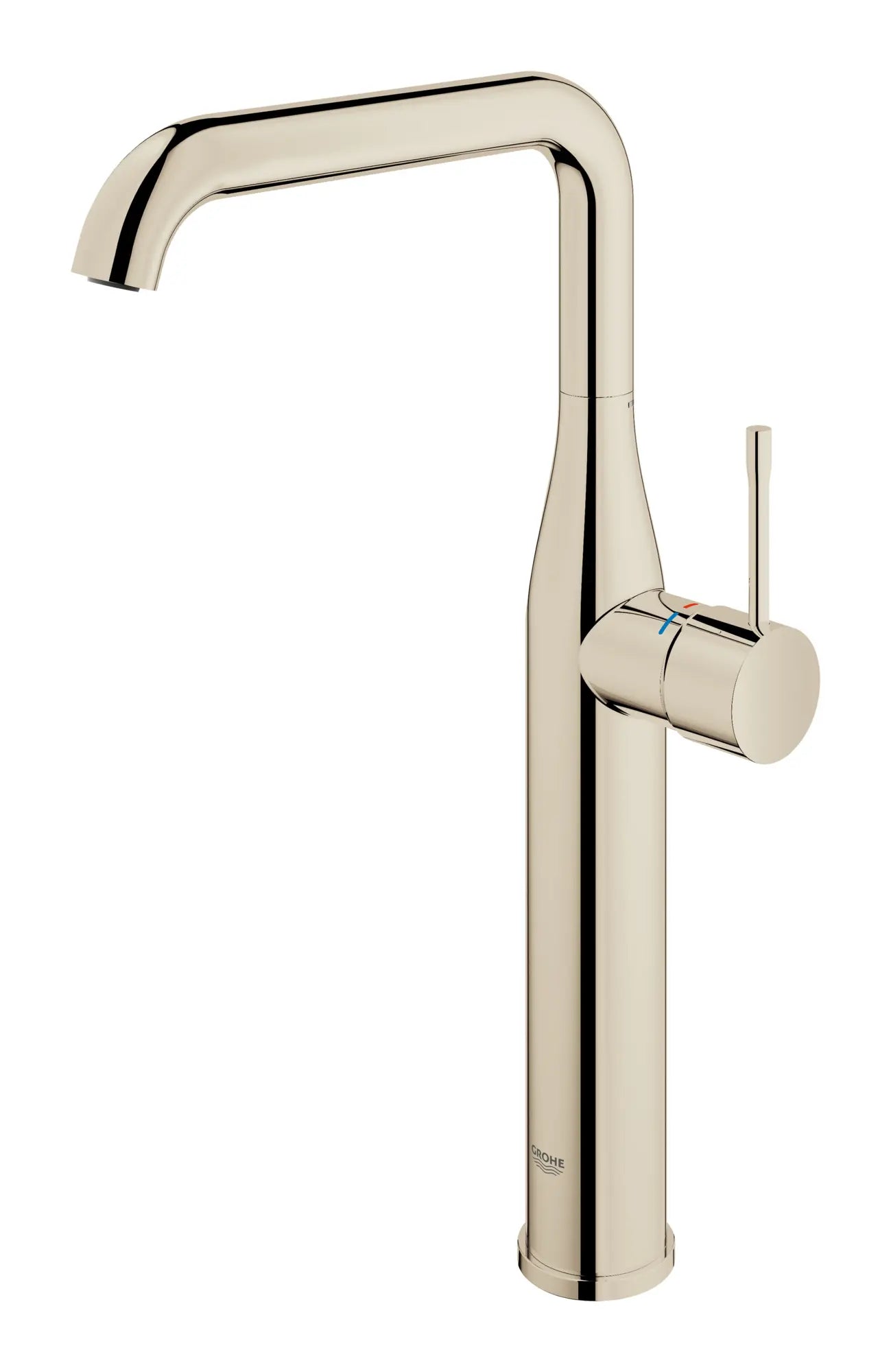 Single Hole Single-Handle Deck Mount Vessel Sink Faucet, 1.2 GPM (4.5 L/min) // POLISHED NICKEL INFINITYFINISH // 164911_23538BEA_005_01__1__0_CDNwebp.webp