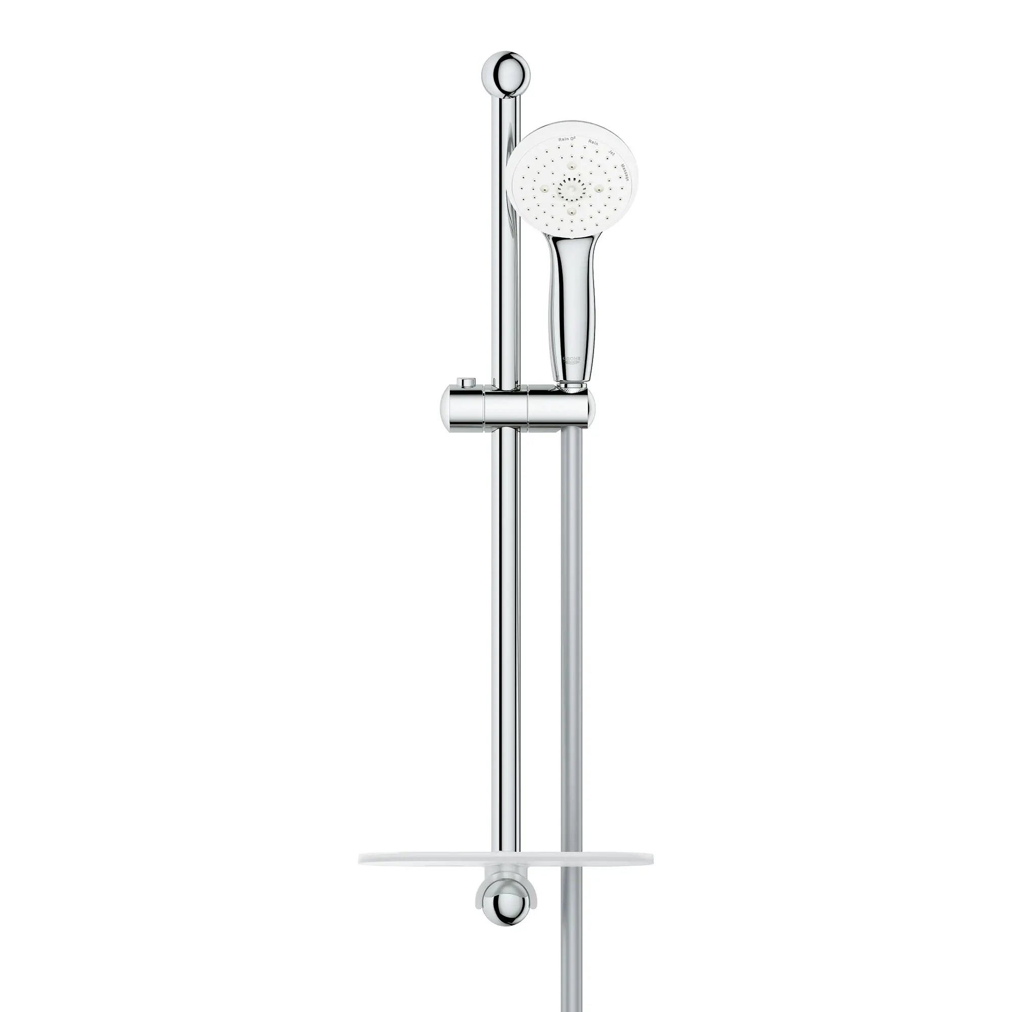24" Shower Slide Bar Kit - 4 Sprays, 2.5 gpm // GROHE STARLIGHT CHROME // 164932_28436002_2_0_CDNwebp.webp
