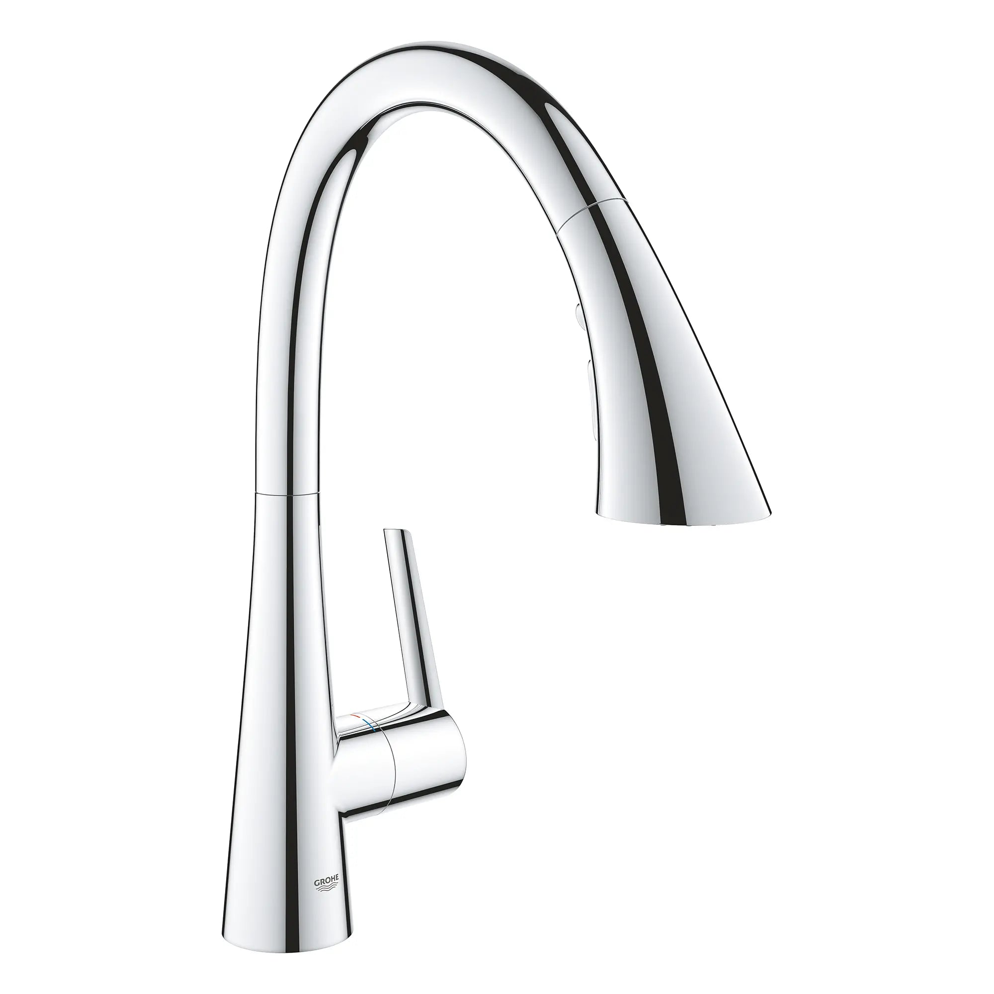 GROHE Zedra Single-Handle Pull Down Kitchen Faucet Triple Spray 1.75 G GROHE Zedra Single-Handle Pull Down Kitchen Faucet Triple Spray 1.75 G