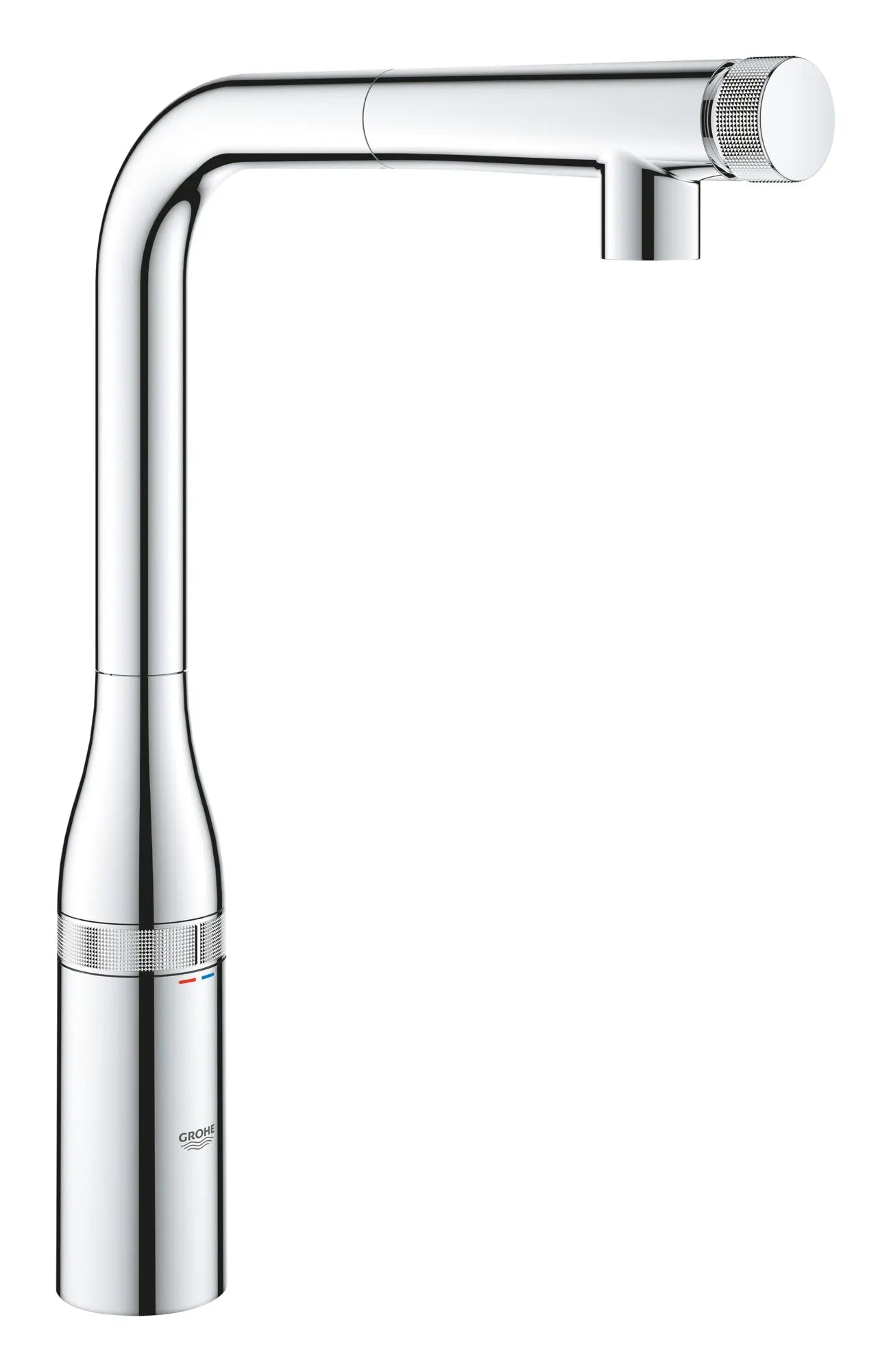 Essence SmartControl Pull-Out Single Spray Kitchen Faucet 1.75 GPM (6.6 L/min) // GROHE STARLIGHT CHROME // 165452_31616000_0_CDNwebp.webp