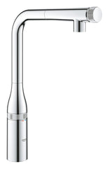 [31616000] Essence SmartControl Pull-Out Single Spray Kitchen Faucet 1.75 GPM (6.6 L/min) - GROHE StarLight Chrome