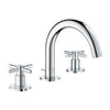 [20660000] Atrio 8-inch Widespread 2-Handle S-Size Bathroom Faucet, 1.2 GPM (4.5 L/min) - GROHE StarLight Chrome