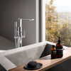 [25222001] Allure Single-Handle Freestanding Tub Faucet with 1.75 GPM (6.6 L/min) Hand Shower - GROHE StarLight Chrome