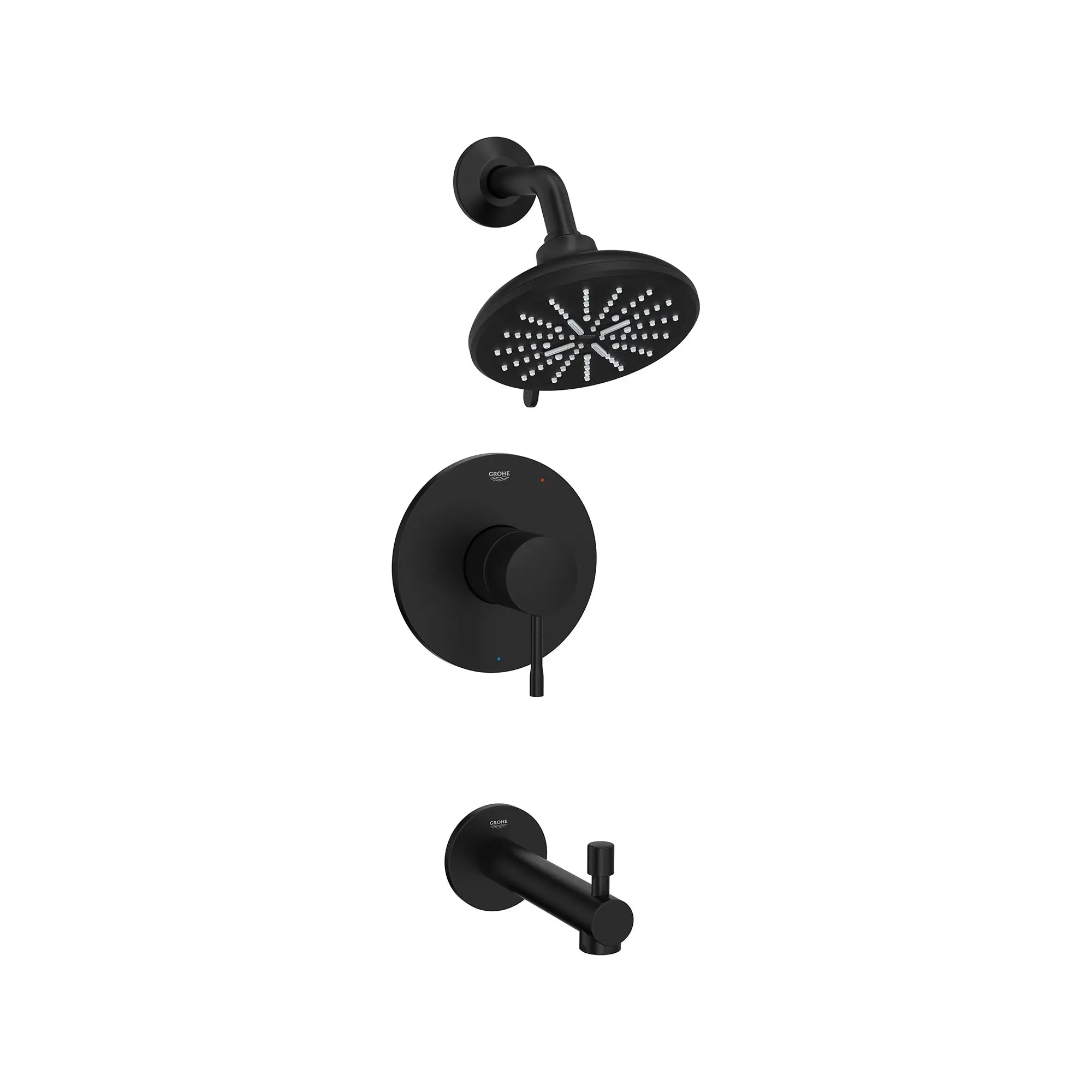 Essence Pressure Balance Valve Tub/Shower Trim Kit // MATTE BLACK // 165820_SmartActive_SiloRight_102496.2430_0001_August2023_0_CDNwebp_91448eba-3012-4553-9621-6c5b1f2aca03.webp