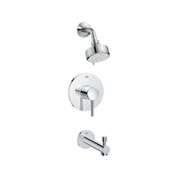 [1024980000] Concetto Pressure Balance Valve Tub/Shower Trim Kit - GROHE StarLight Chrome