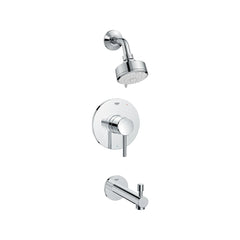[1024980000] Concetto Pressure Balance Valve Tub/Shower Trim Kit - GROHE StarLight Chrome