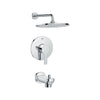 [1025240000] Lineare Pressure Balance Valve Tub/Shower Trim Kit - GROHE StarLight Chrome