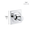 [40284EN1] Allure Towel Hook - Brushed Nickel InfinityFinish