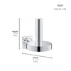 [40956GN1] Allure Reserve Toilet Paper Holder - Brushed Cool Sunrise