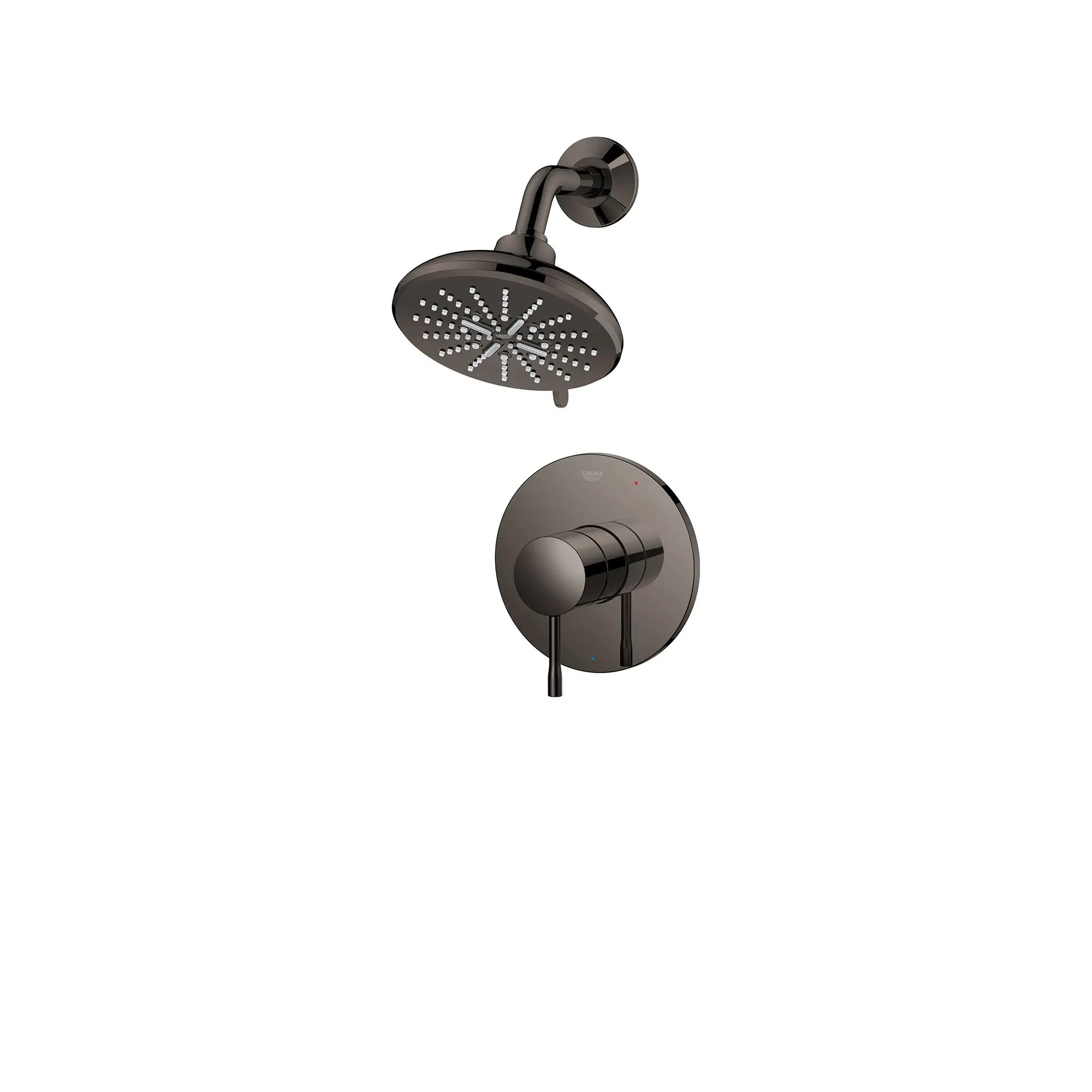 Essence Pressure Balance Valve Shower Trim Kit // HARD GRAPHITE // 166083_Essence_SiloLeft_102520A00_0001_August2023_0_CDNwebp.webp