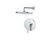 [1025190000] Lineare Pressure Balance Valve Shower Trim Kit - GROHE StarLight Chrome