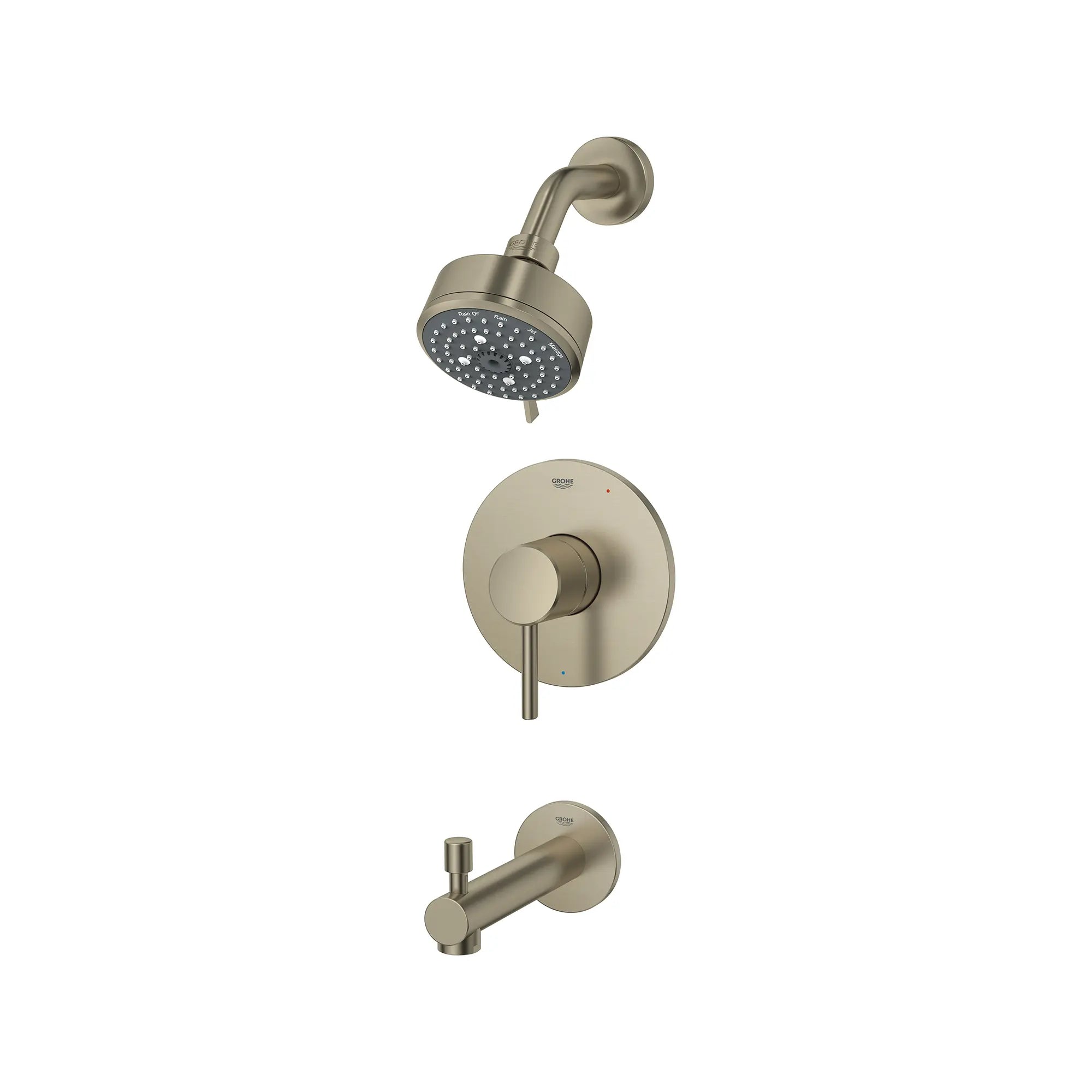 Concetto Pressure Balance Valve Tub/Shower Trim Kit // BRUSHED NICKEL INFINITYFINISH // 166096_Concetto_SiloLeft_102498EN00_0001_August2023_1_CDNwebp.webp