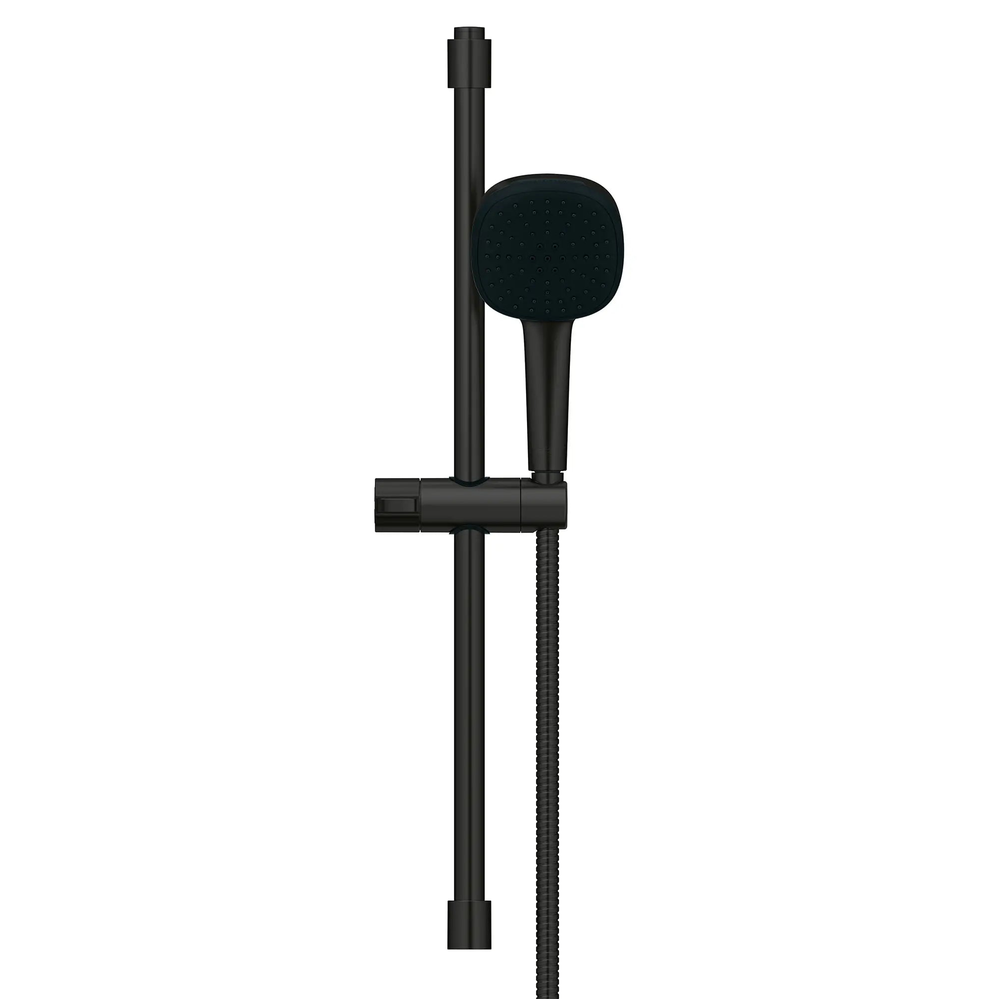 Tempesta Square 110 24" Shower Rail Set, 2-Spray, 1.5 GPM (5.7 L/min) // MATTE BLACK // 166119_TempestaCube_SiloFront_267832432_0001_Aug2023_0_CDNwebp.webp