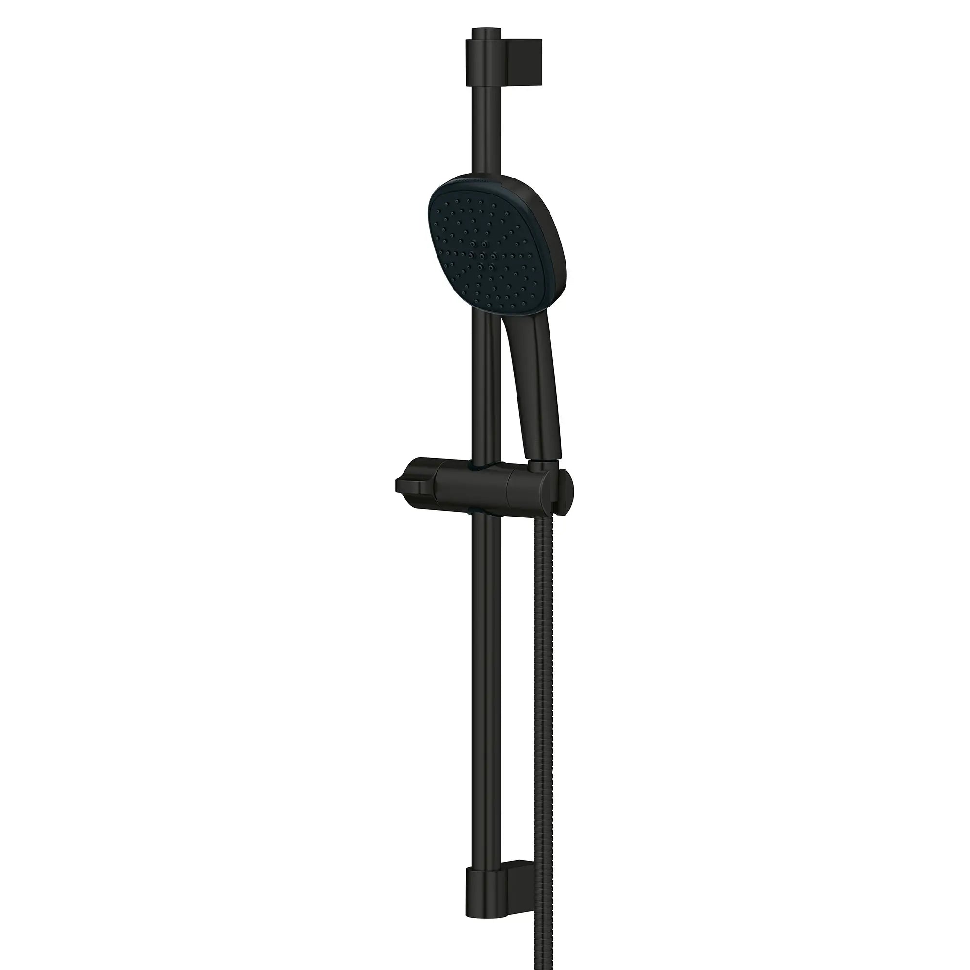 Tempesta Square 110 24" Shower Rail Set, 2-Spray, 1.5 GPM (5.7 L/min) // MATTE BLACK // 166120_TempestaCube_SiloLeft_267832432_0001_Aug2023_0_CDNwebp.webp