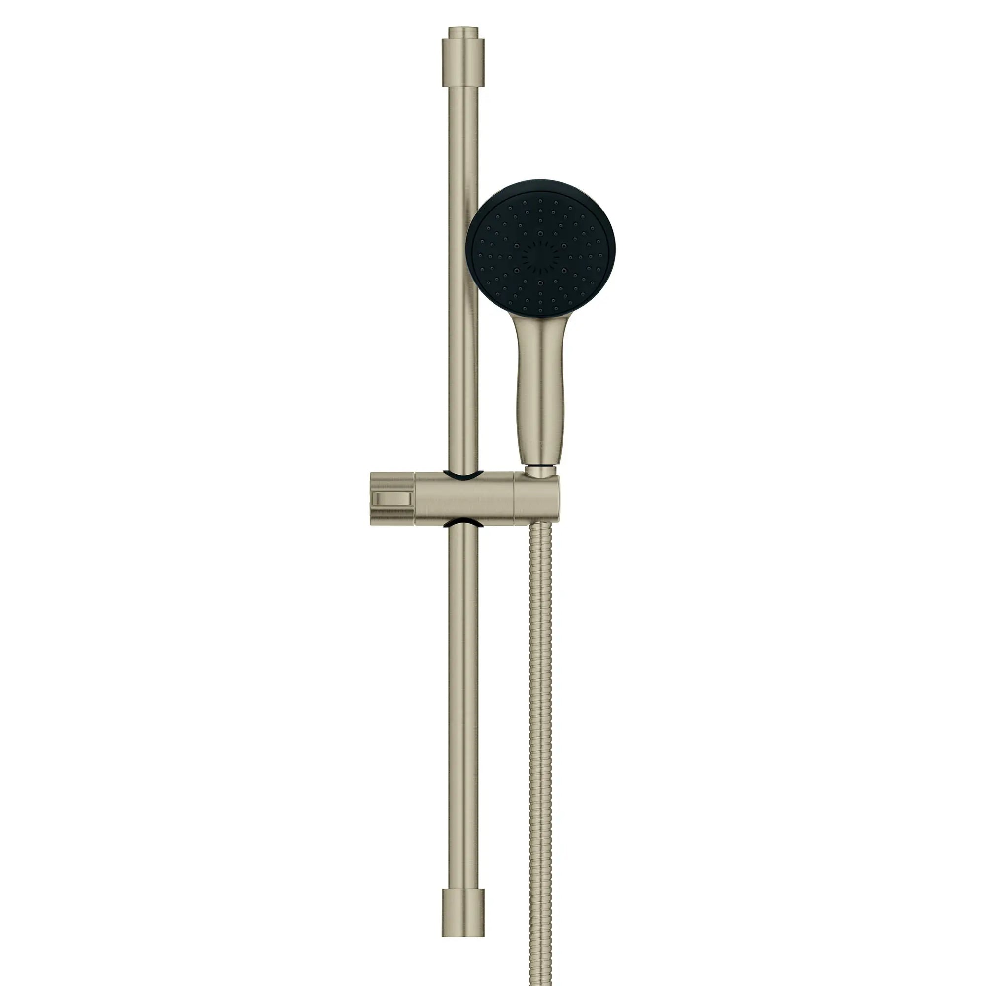 Tempesta Round 110 24" Shower Rail Set, 3-Spray, 1.75 GPM (6.6 L/min) // BRUSHED NICKEL INFINITYFINISH // 166127_Tempesta_SiloFront_26761EN2_0001_Aug2023_0_CDNwebp.webp
