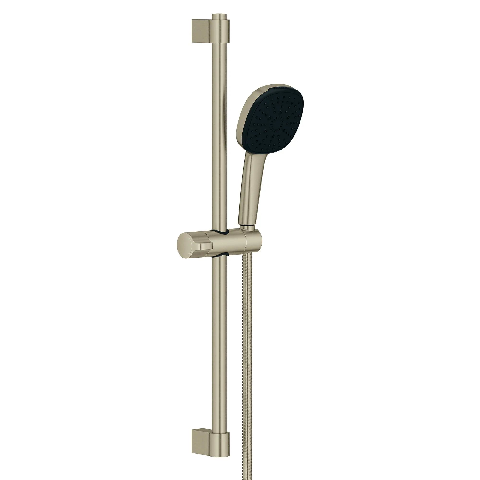 Tempesta Square 110 24" Shower Rail Set, 3-Spray, 1.75 GPM (6.6 L/min) // BRUSHED NICKEL INFINITYFINISH // 166131_Tempesta_SiloRight_26906EN2_0001_Aug2023_0_CDNwebp.webp