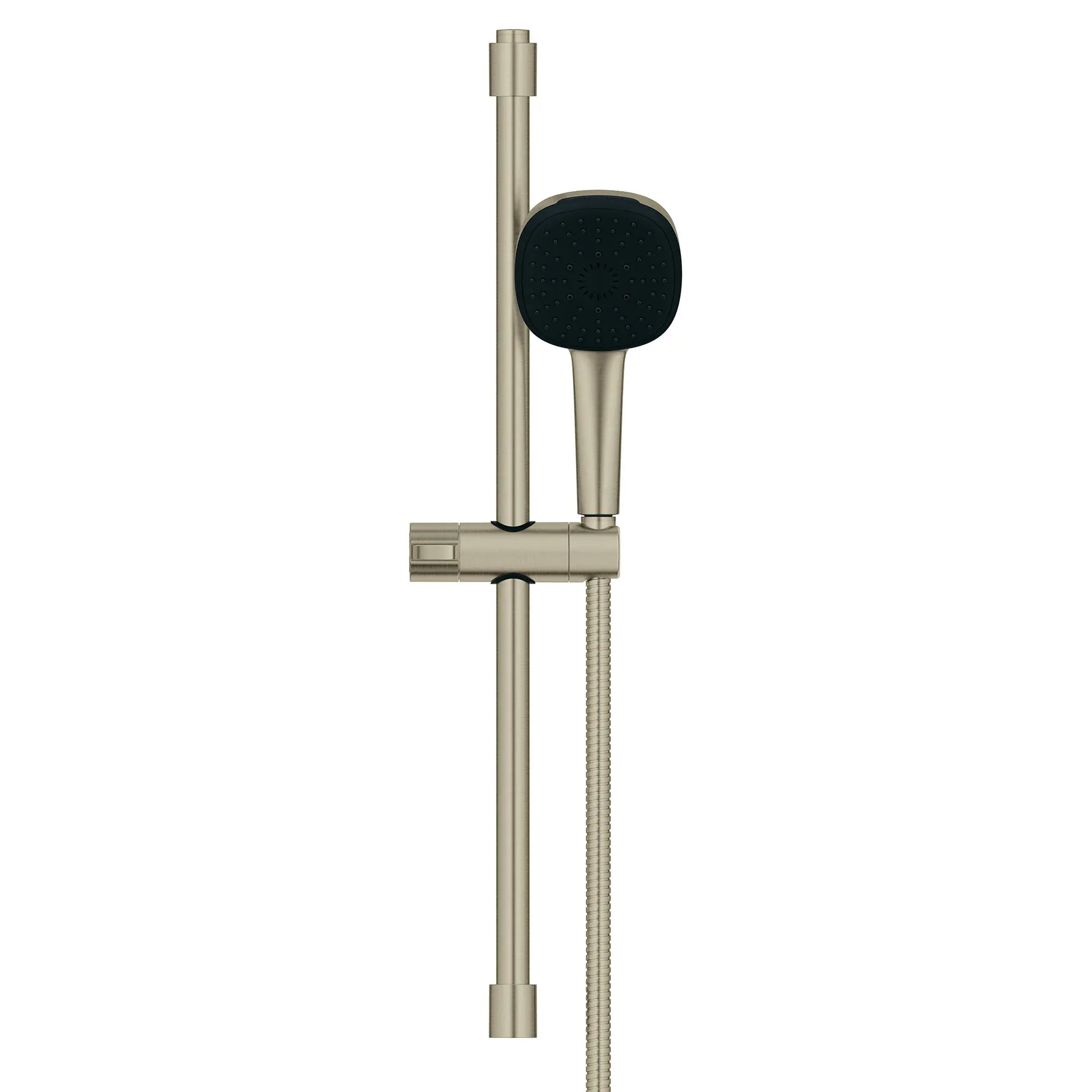 Tempesta Square 110 24" Shower Rail Set, 3-Spray, 1.75 GPM (6.6 L/min) // BRUSHED NICKEL INFINITYFINISH // 166132_Tempesta_SiloFront_26906EN2_0001_Aug2023_0_CDNwebp.webp