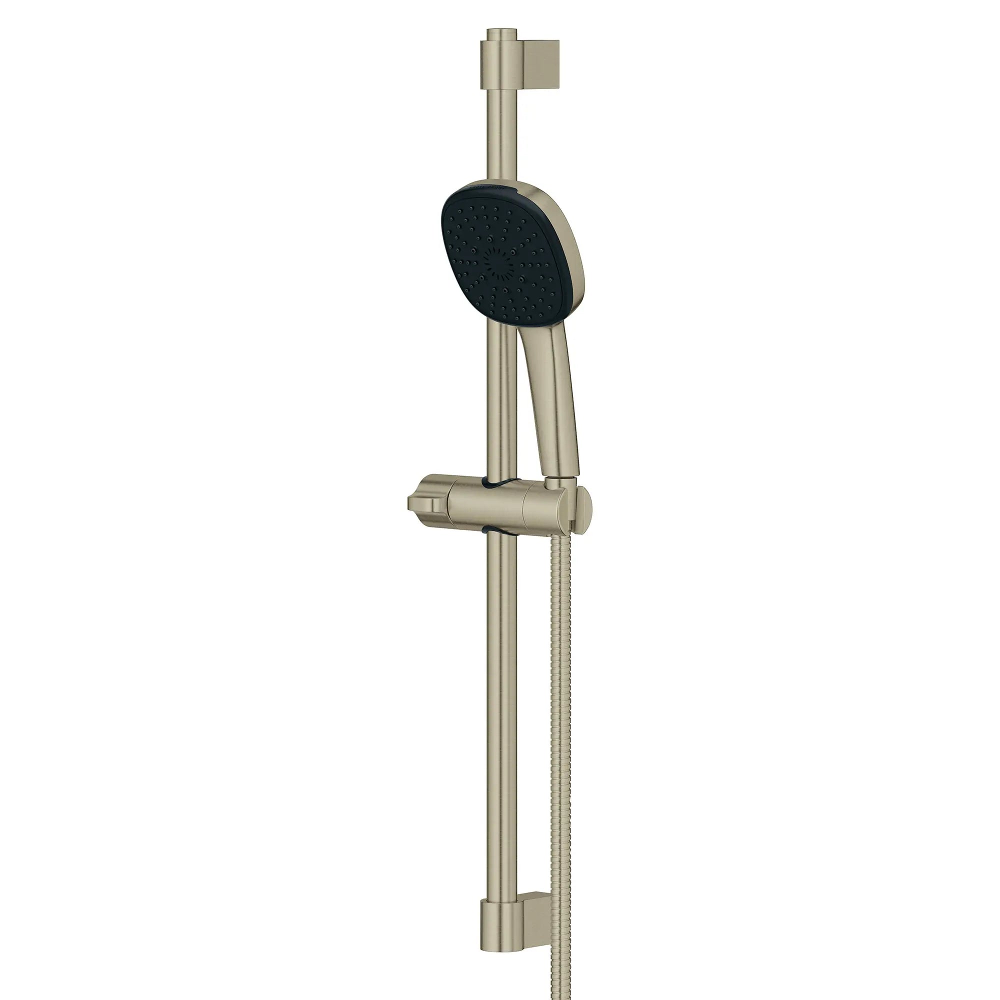 Tempesta Square 110 24" Shower Rail Set, 3-Spray, 1.75 GPM (6.6 L/min) // BRUSHED NICKEL INFINITYFINISH // 166133_Tempesta_SiloLeft_26906EN2_0001_Aug2023_0_CDNwebp.webp