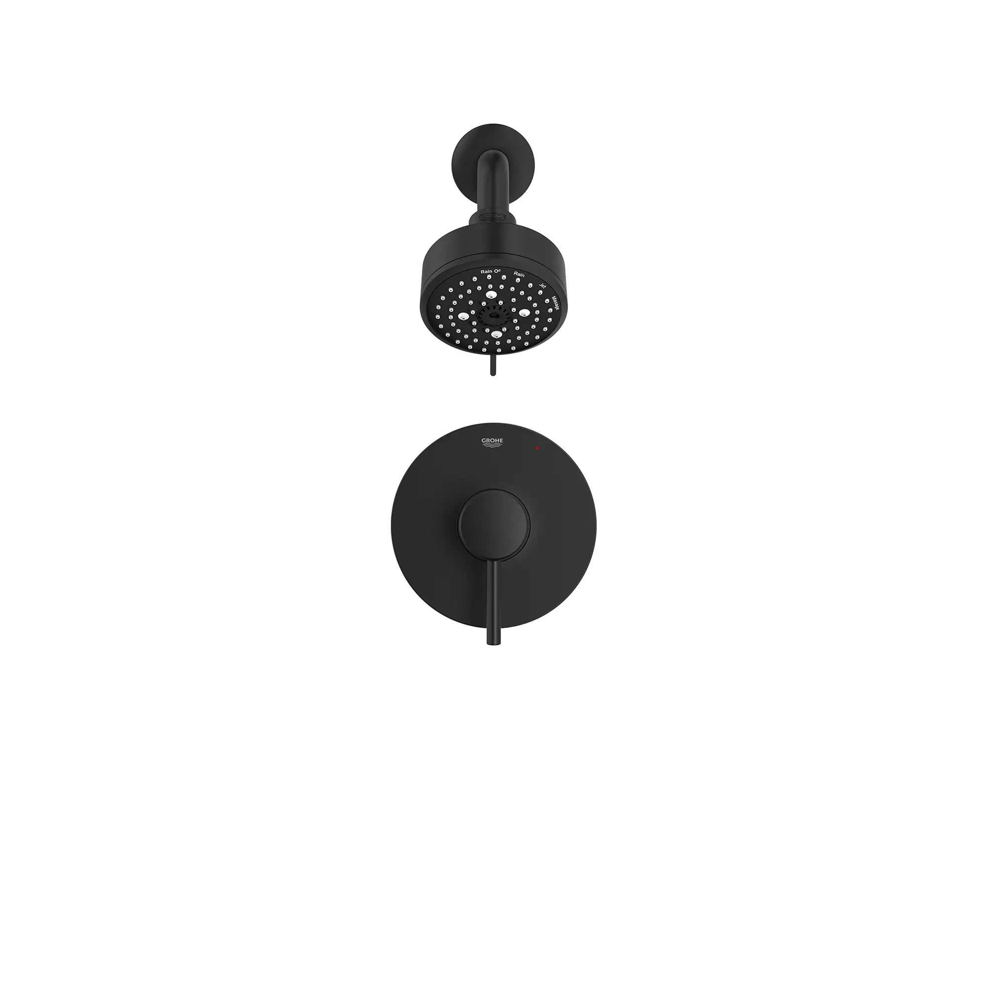 Concetto Pressure Balance Valve Shower Trim Kit // MATTE BLACK // 166229_Concetto_SiloFront_1024952430_0001_August2023_1_CDNwebp.webp