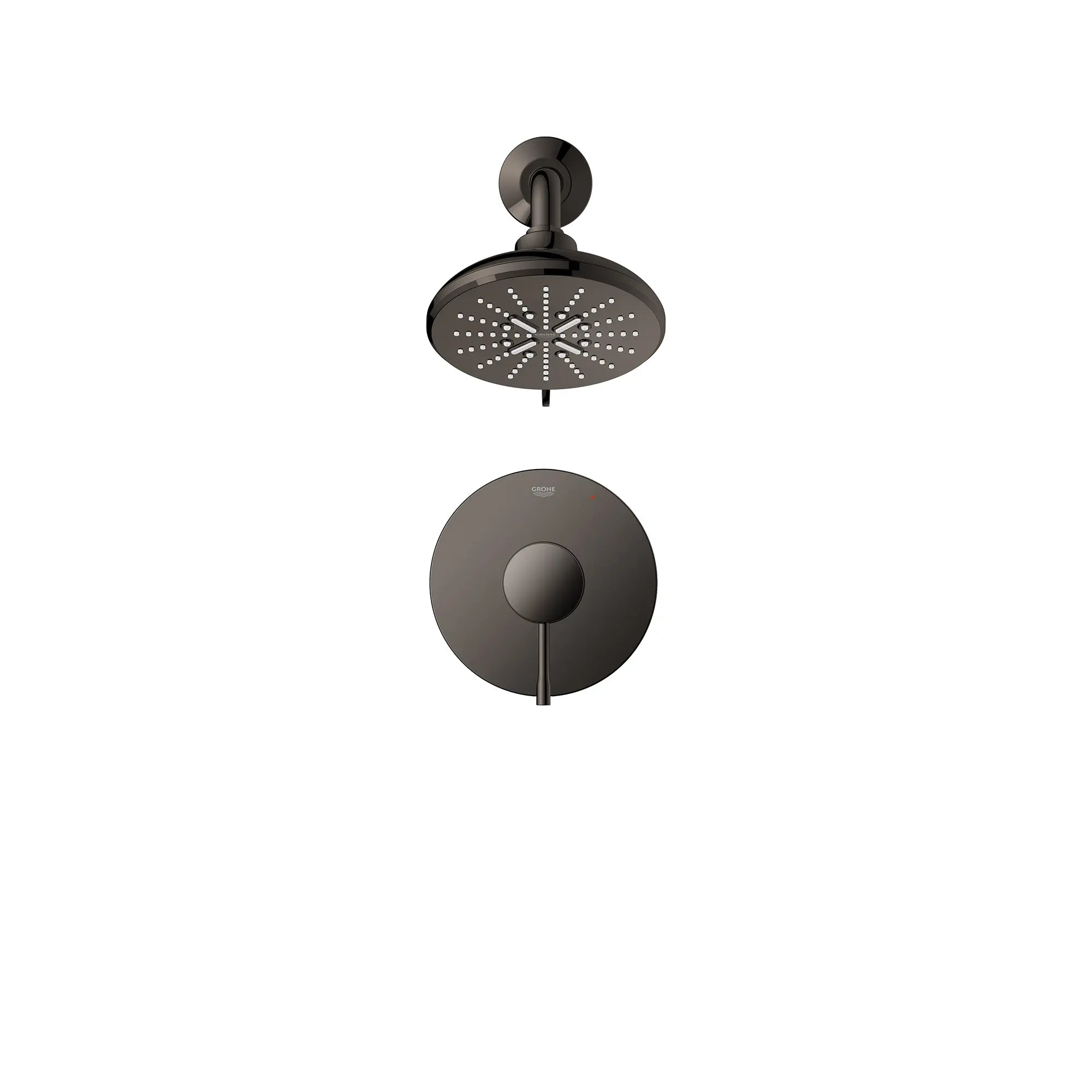Essence Pressure Balance Valve Shower Trim Kit // HARD GRAPHITE // 166237_Essence_SiloFront_102520A00_0001_August2023_0_CDNwebp.webp