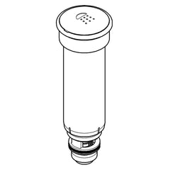 [46485000] Diverter Knob - GROHE StarLight Chrome