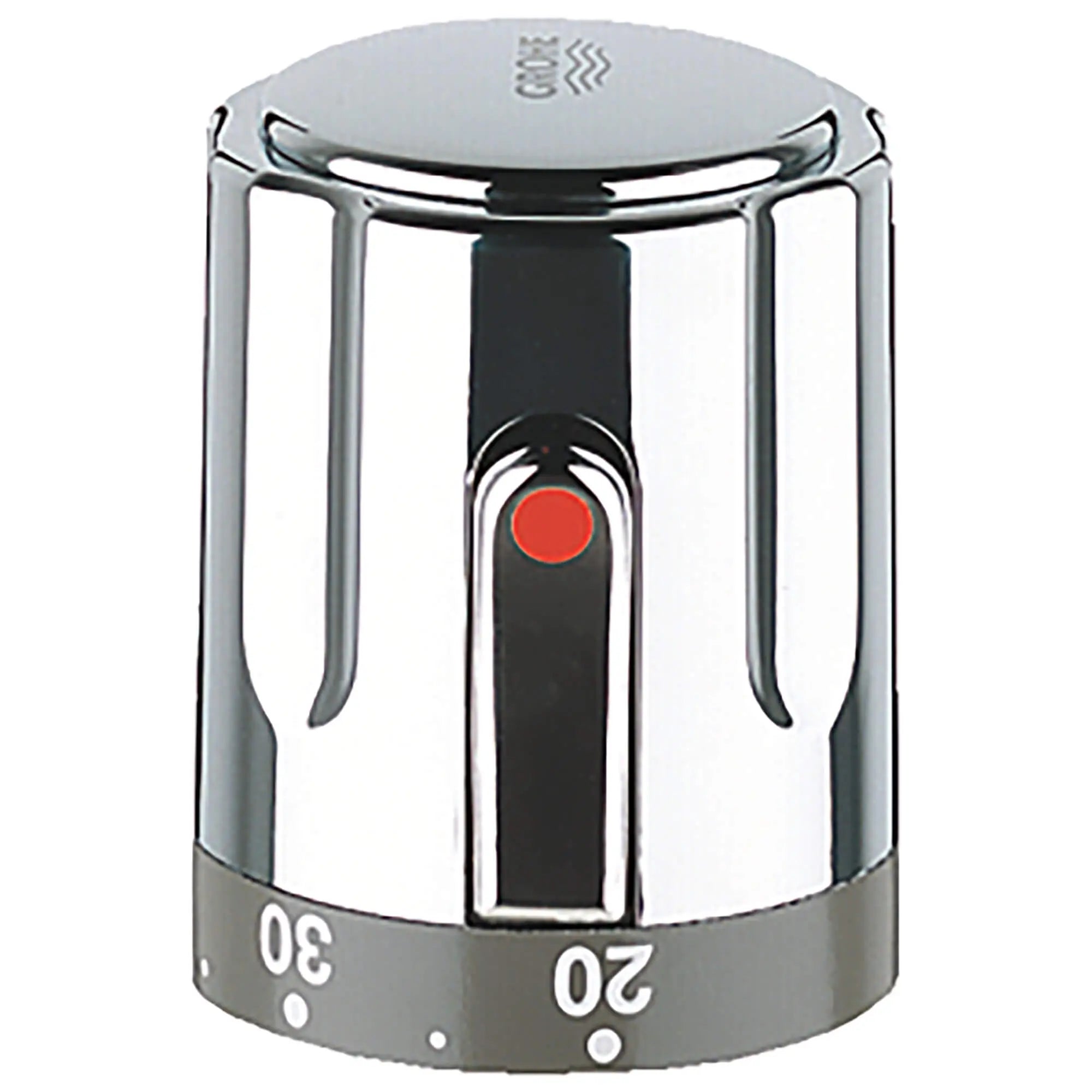 Temperature Handle (Basis) // GROHE STARLIGHT CHROME // 17128_47255000-temperature-handle-basis-starlight-chrome_0_CDNwebp.webp