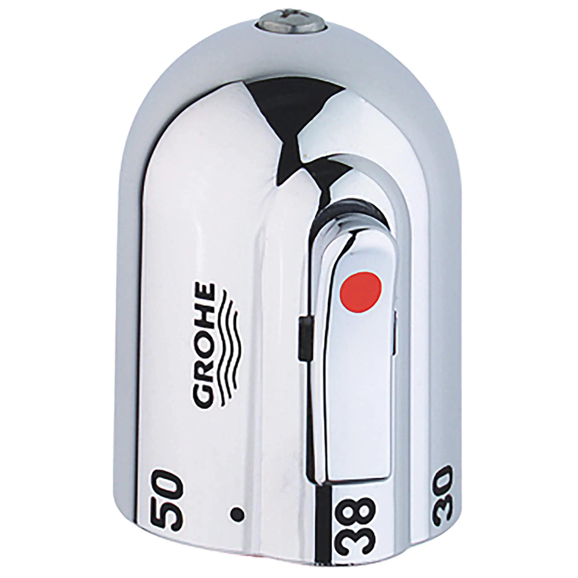 Temperature Control Handle // GROHE STARLIGHT CHROME // 17164_47352000-temperature-scale-handle-starlight-chrome_0_CDNwebp.webp