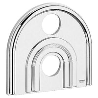 [47463IP0] Escutcheon (8-1/2" X 9-1/4") - Chrome/Matte Chrome