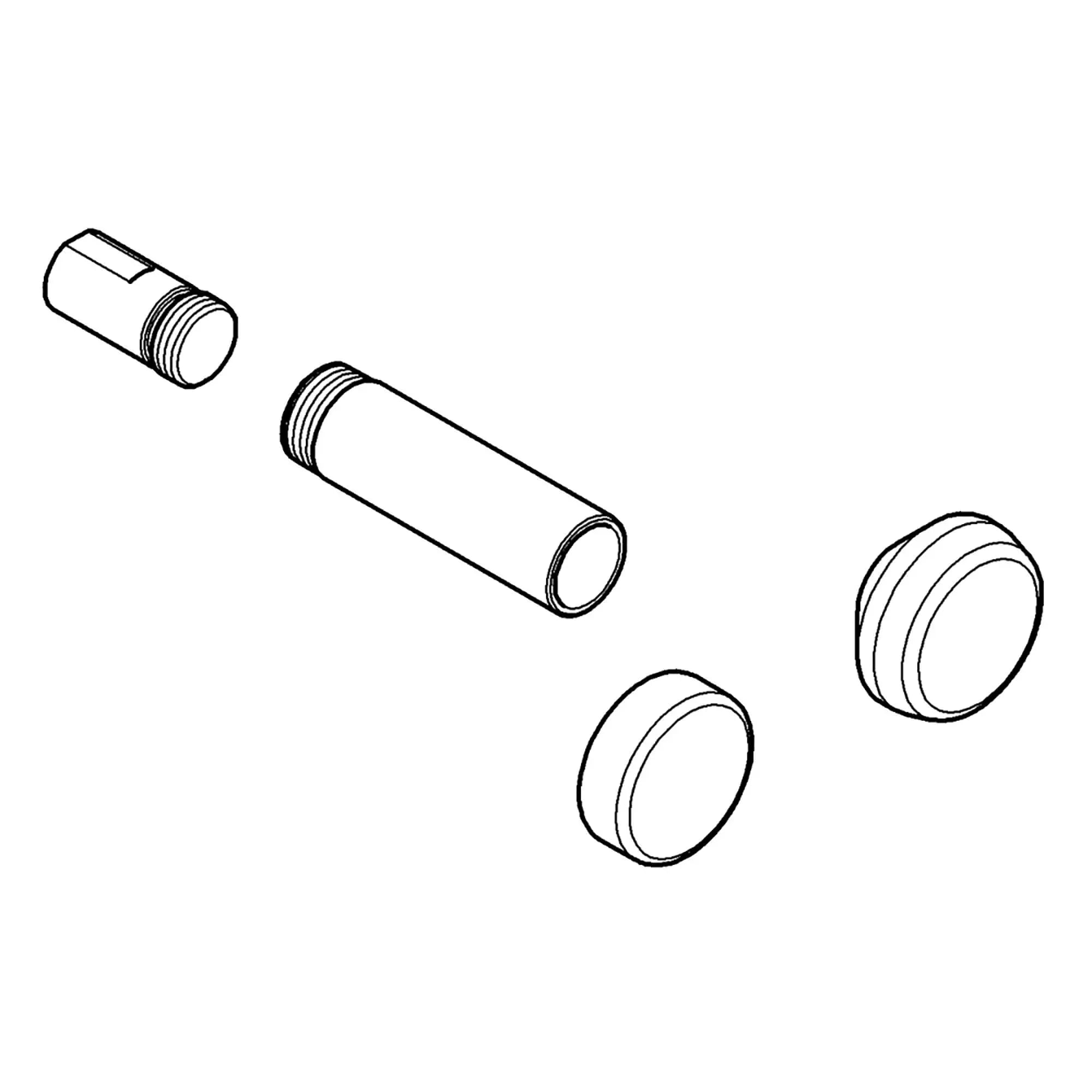 Loose Key And Shield // BRUSHED NICKEL INFINITYFINISH // 17238_47655EN0-Loose_key_and_shield_0_CDNwebp.webp