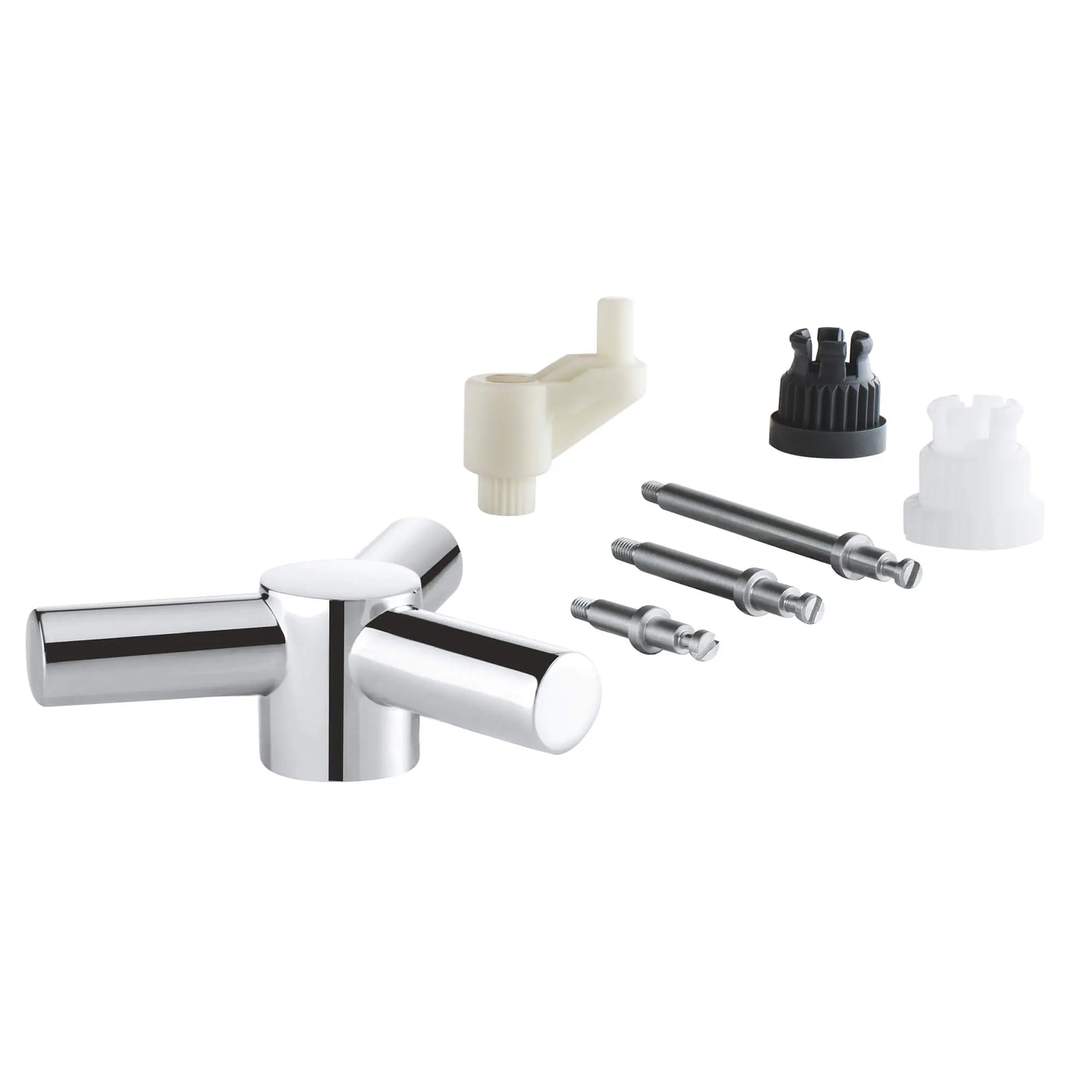 Faucet Handle // GROHE STARLIGHT CHROME // 17252_47680000-faucet-handle-starlight-chrome_0_CDNwebp.webp