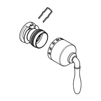 [47712EN0] Thermostatic Temperature Lever - GROHE StarLight Chrome