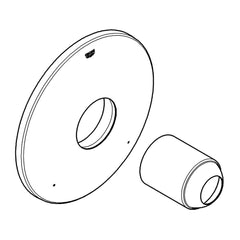 [47801EN0] Escutcheon - Brushed Nickel InfinityFinish