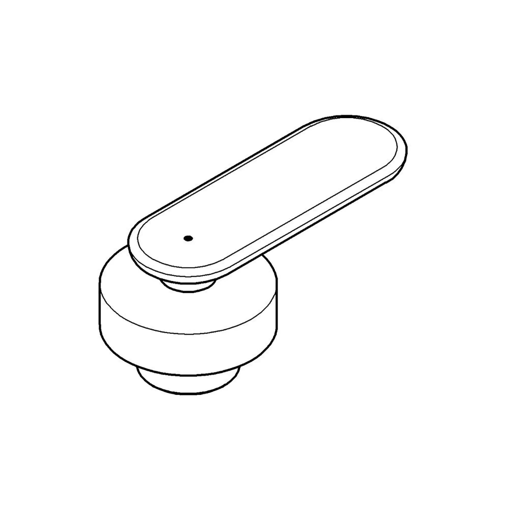 Handle Blue // VELVET BLACK // 17373_48015KS0-Veris-Handle_0_CDNwebp.webp