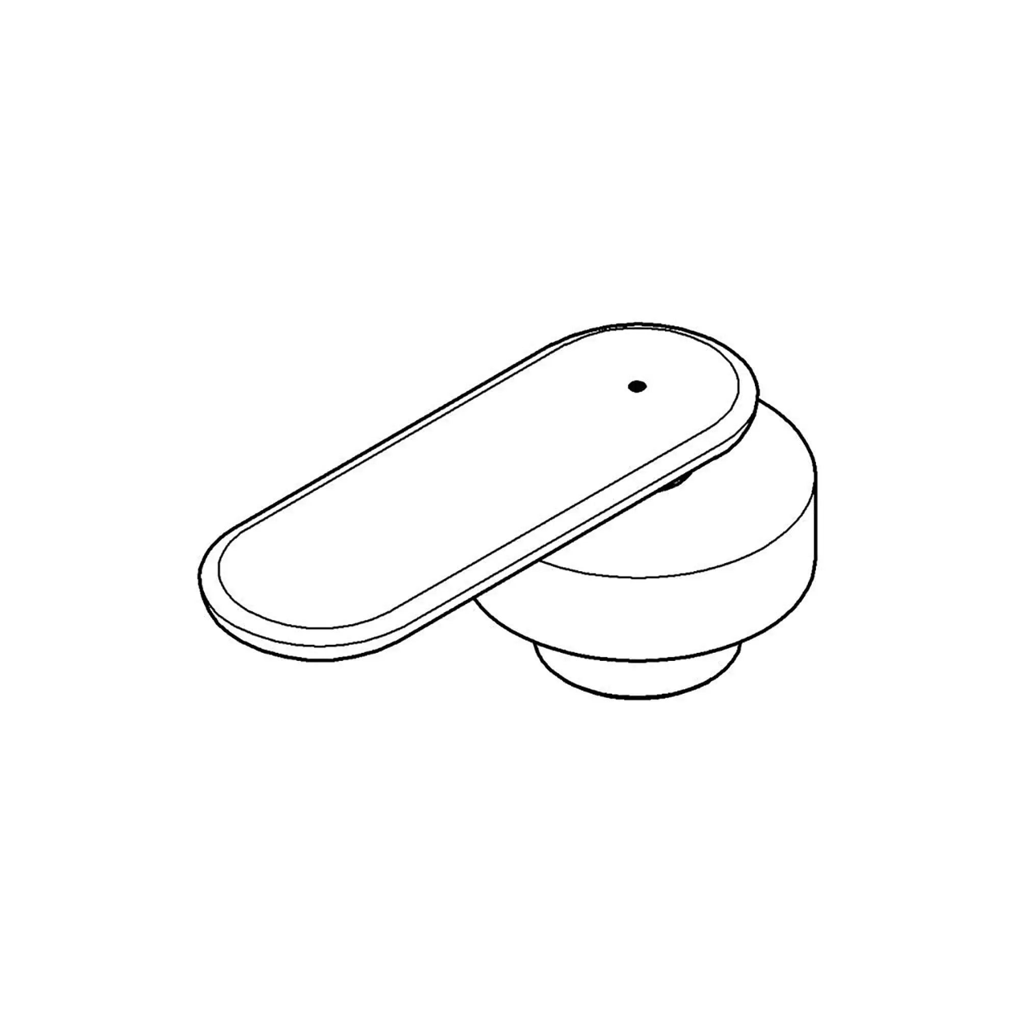 Handle Red // VELVET BLACK // 17374_48016KS0-Veris-Handle_0_CDNwebp.webp