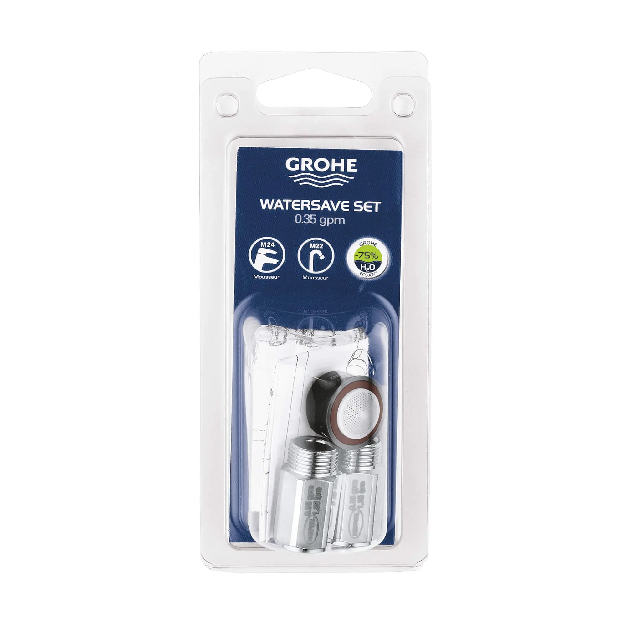 Watersaving Kit 0.35 gpm // GROHE STARLIGHT CHROME // 17452_48188000-low-solution-kit-starlight-chrome-2_0_CDNwebp.webp