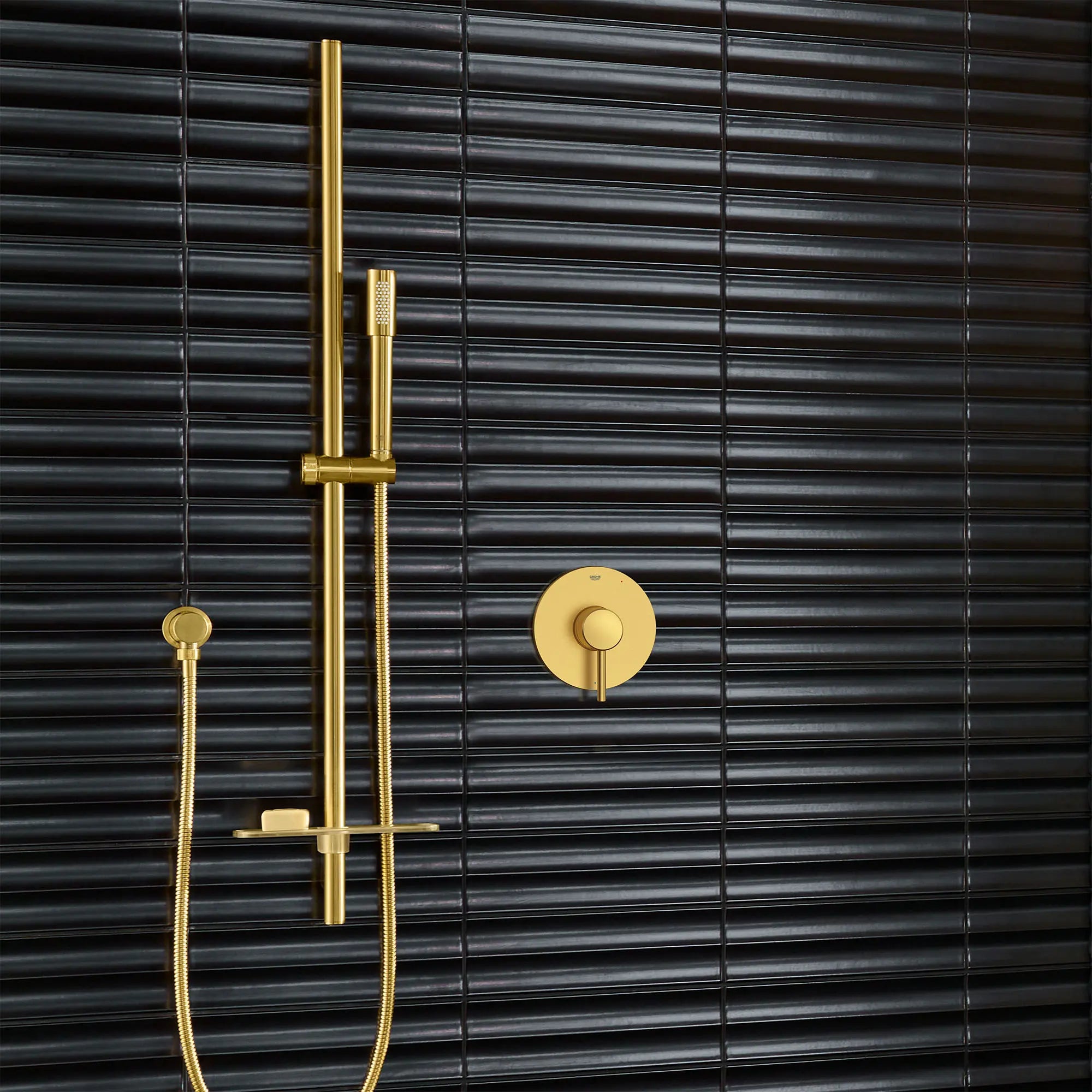 Pressure Balance Valve Trim with Cartridge // BRUSHED COOL SUNRISE // 176800_Concetto_EnvironmentCloseUp_14468GN0_0001_Aug2023_0_CDNwebp.webp