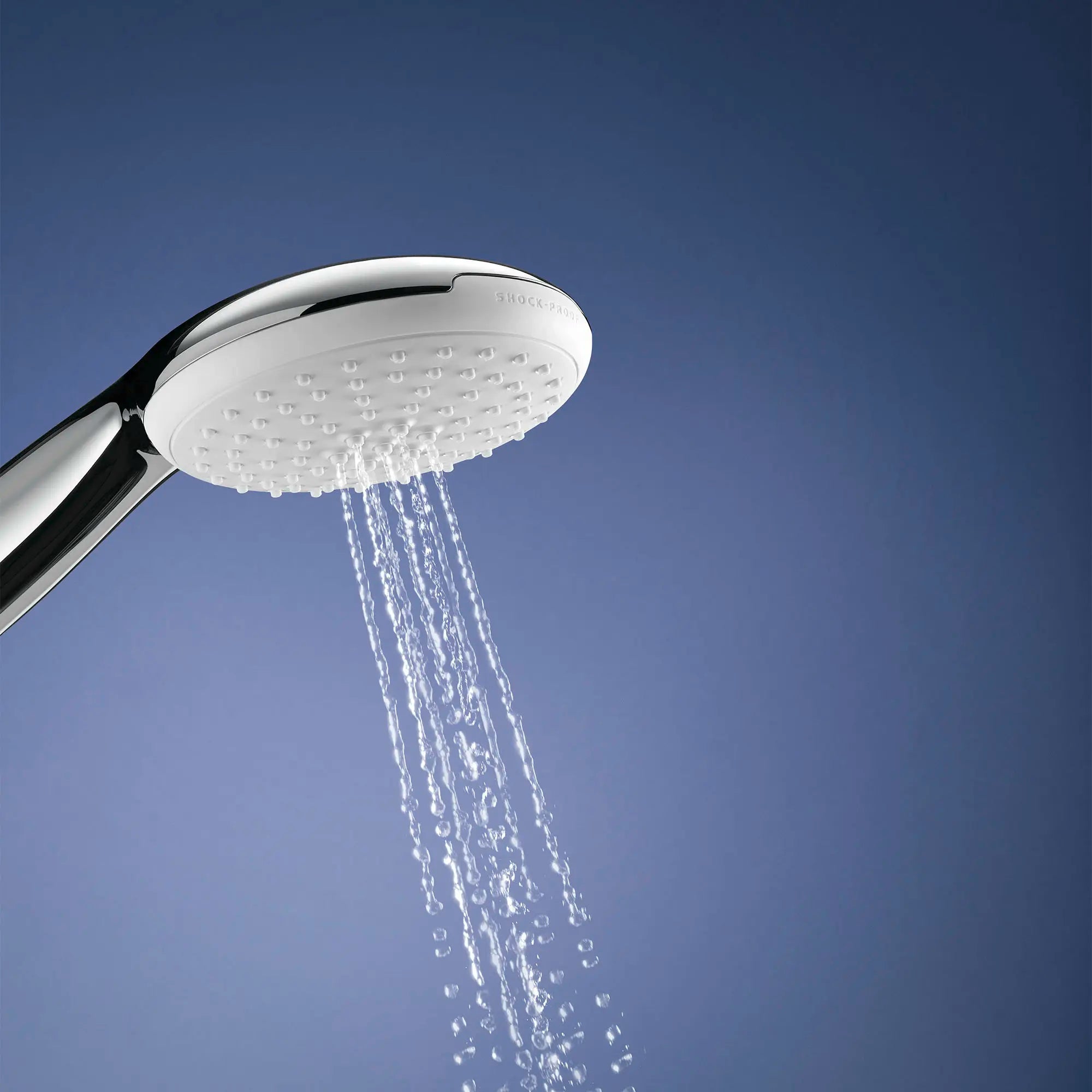 Tempesta 110 Round 3-Spray Hand Shower, 1.75 GPM (6.6 L/min) // GROHE STARLIGHT CHROME // 176813_Tempesta_EnvironmentCloseUp_26758002_0001_Aug2023_0_CDNwebp.webp