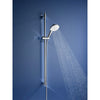 [26906002] Tempesta Square 110 24" Shower Rail Set, 3-Spray, 1.75 GPM (6.6 L/min) - GROHE StarLight Chrome