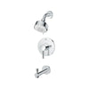 [1024980000] Concetto Pressure Balance Valve Tub/Shower Trim Kit - GROHE StarLight Chrome